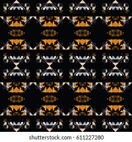 Pattern for website, corporate style, party invitation, wallpaper. The endless texture.Vector ornaments. Abstract geometric illustration. 