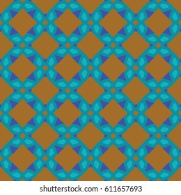 Pattern for website, corporate style, party invitation, wallpaper. Boho-chic fashion texture. Abstract geometric ornament. Vector illustration.