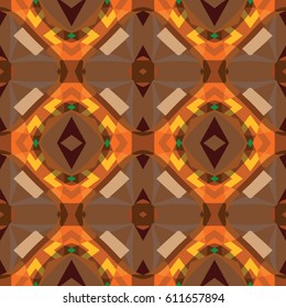 Pattern for website, corporate style, party invitation, wallpaper. Boho-chic fashion texture. Abstract geometric ornament. Vector illustration.
