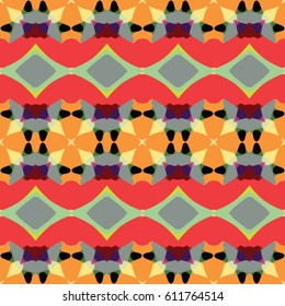 Pattern for website, corporate style, party invitation, wallpaper. Boho-chic fashion texture. Abstract geometric ornament. Vector illustration.
