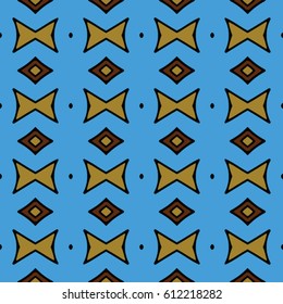 Pattern for website, corporate style, party invitation, wallpaper. Boho-chic fashion texture. Abstract geometric ornament. Vector illustration.