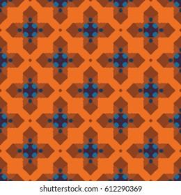 Pattern for website, corporate style, party invitation, wallpaper. Boho-chic fashion texture. Abstract geometric ornament. Vector illustration.