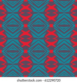 Pattern for website, corporate style, party invitation, wallpaper. Boho-chic fashion texture. Abstract geometric ornament. Vector illustration.