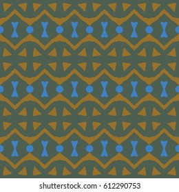 Pattern for website, corporate style, party invitation, wallpaper. Boho-chic fashion texture. Abstract geometric ornament. Vector illustration.