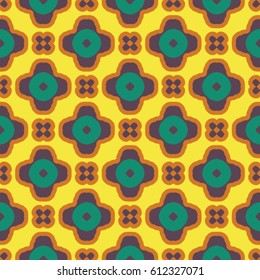 Pattern for website, corporate style, party invitation, wallpaper. Boho-chic fashion texture. Abstract geometric ornament. Vector illustration.