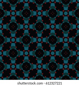 Pattern for website, corporate style, party invitation, wallpaper. Boho-chic fashion texture. Abstract geometric ornament. Vector illustration.