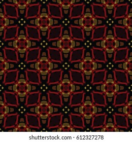 Pattern for website, corporate style, party invitation, wallpaper. Boho-chic fashion texture. Abstract geometric ornament. Vector illustration.