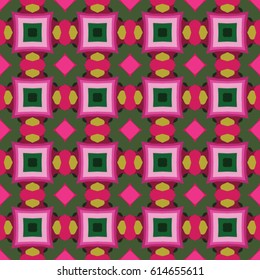 Pattern for website, corporate style, party invitation, wallpaper. Boho-chic fashion texture. Abstract geometric ornament. Vector illustration.