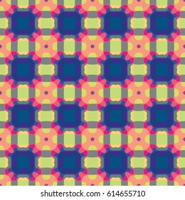 Pattern for website, corporate style, party invitation, wallpaper. Boho-chic fashion texture. Abstract geometric ornament. Vector illustration.