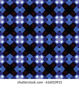 Pattern for website, corporate style, party invitation, wallpaper. Boho-chic fashion texture. Abstract geometric ornament. Vector illustration.