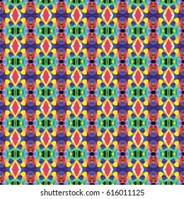 Pattern for website, corporate style, party invitation, wallpaper. Boho-chic fashion texture. Abstract geometric ornament. Vector illustration.