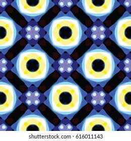 Pattern for website, corporate style, party invitation, wallpaper. Boho-chic fashion texture. Abstract geometric ornament. Vector illustration.