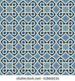 Pattern for website, corporate style, party invitation, wallpaper. Boho-chic fashion texture. Abstract geometric ornament. Vector illustration.