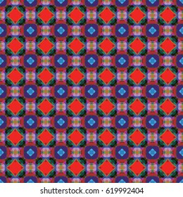 Pattern for website, corporate style, party invitation, wallpaper. Boho-chic fashion texture. Abstract geometric ornament. Vector illustration.