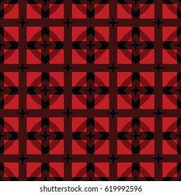 Pattern for website, corporate style, party invitation, wallpaper. Boho-chic fashion texture. Abstract geometric ornament. Vector illustration.
