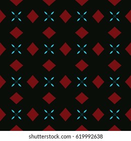 Pattern for website, corporate style, party invitation, wallpaper. Boho-chic fashion texture. Abstract geometric ornament. Vector illustration.