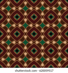 Pattern for website, corporate style, party invitation, wallpaper. Boho-chic fashion texture. Abstract geometric ornament. Vector illustration.
