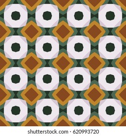 Pattern for website, corporate style, party invitation, wallpaper. Boho-chic fashion texture. Abstract geometric ornament. Vector illustration.