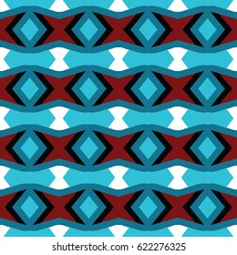 Pattern for website, corporate style, party invitation, wallpaper. Boho-chic fashion texture. Abstract geometric ornament. Vector illustration.