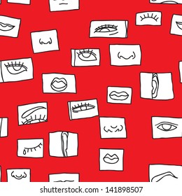 Pattern. What the eyes see when communicating