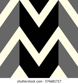 The pattern in which black and gray lines. Vector illustration