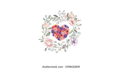 pattern white background floral flowers spring print graphic summer colorful leaves