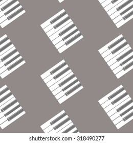 pattern of white and black keys of a piano