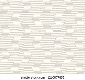 Pattern with white and black lines forming stylish ornamental backdrop. Seamless linear texture. Modern geometric background.