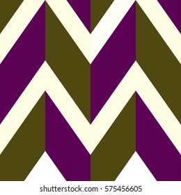 Pattern with white, brown, purple lines. Vector illustration
