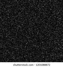 pattern with white dots on black background.