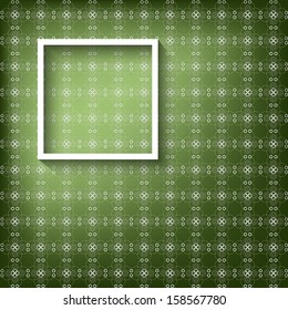 pattern and white frame and shadow