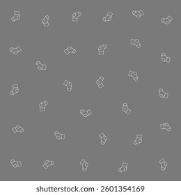 a pattern of white and gray squares on a gray background
