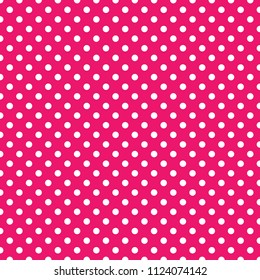  pattern, white polka dots, vector background