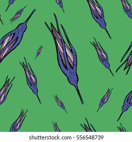 Pattern of wilde roses. Seamless texture. Suitable for soap, natural cosmetics, packaging, labels, business cards, Wallpaper and fabrics. Vector Illustration