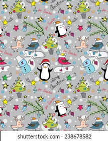 pattern with winter elements