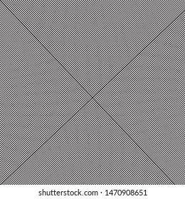 Pattern wit straght parallel lines. Geometric vector illustration