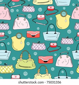 pattern of women's handbags