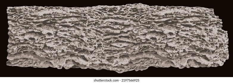 patrón de corteza o piedra de madera. Fondo vectorial realista. textura de piedra. Apropiado para papel de pared, papel de envoltura, tela, suelo, azulejos de cerámica