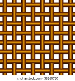 Pattern woven in imitation of wood, vector