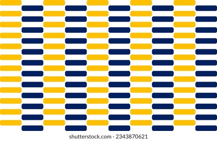 pattern of yellow and black squares, blue and yellow strip on white background, vertically style background repeat seamless pattern des for fabric printing or wallpaper or background