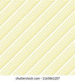 Pattern of yellow coins 4