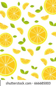 Pattern Yellow Lemonade