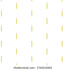 Pattern with yellow pencils. Suitable for school or office cards, decor, background, packaging