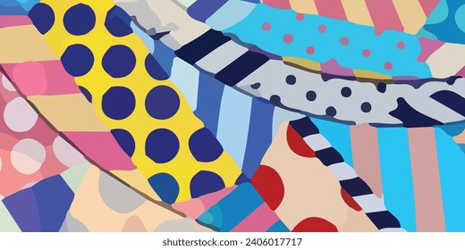 patrón con diseño de fondo vectorial de castillo de cuento de hadas de cebra.