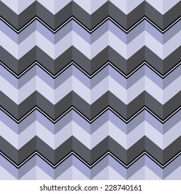 Pattern  zigzag. Classic chevron seamless pattern.