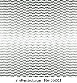 pattern with zigzags of different sizes on a white background