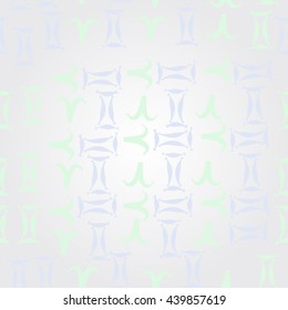    pattern of zodiac signs, doodles,  object, gemini,aries. Hand drawn.