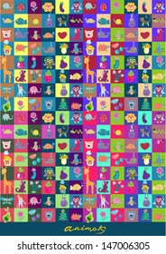 pattern zoo, cloth