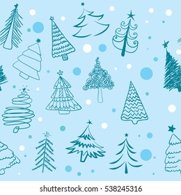 Pattern_Christmas trees
