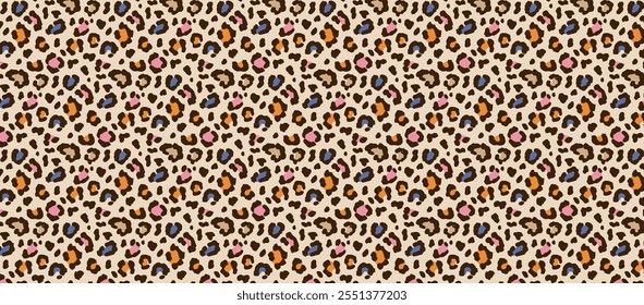 Patterned abstract background of leopard, Cheetah skin texture. Luxury, chic, fashion concept. Minimalist modern style